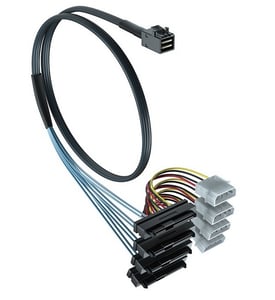 Tandberg Data OV-CBLINT8482 SAS Cable, 0.5 m, Black
