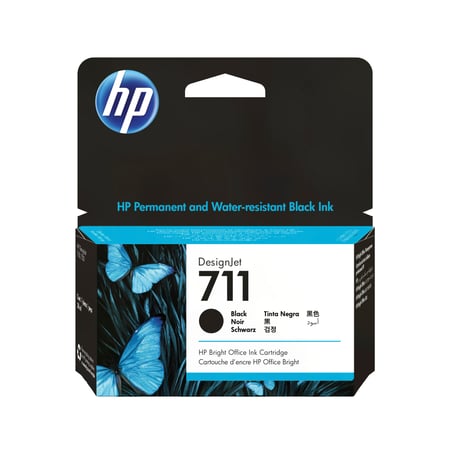 HP Czarny wkład atramentowy 711 DesignJet 38 ml