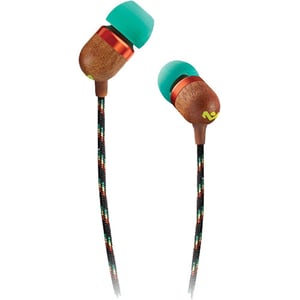 The House Of Marley Smile Jamaica Hörlursset, trådbundet, in-ear, samtal/musik, grönt