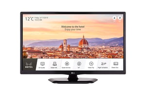 LG 24LT661HBZA.AEU Hotel-Fernseher 61 cm (24") HD 250 cd/m² Smart-TV Schwarz 10 W