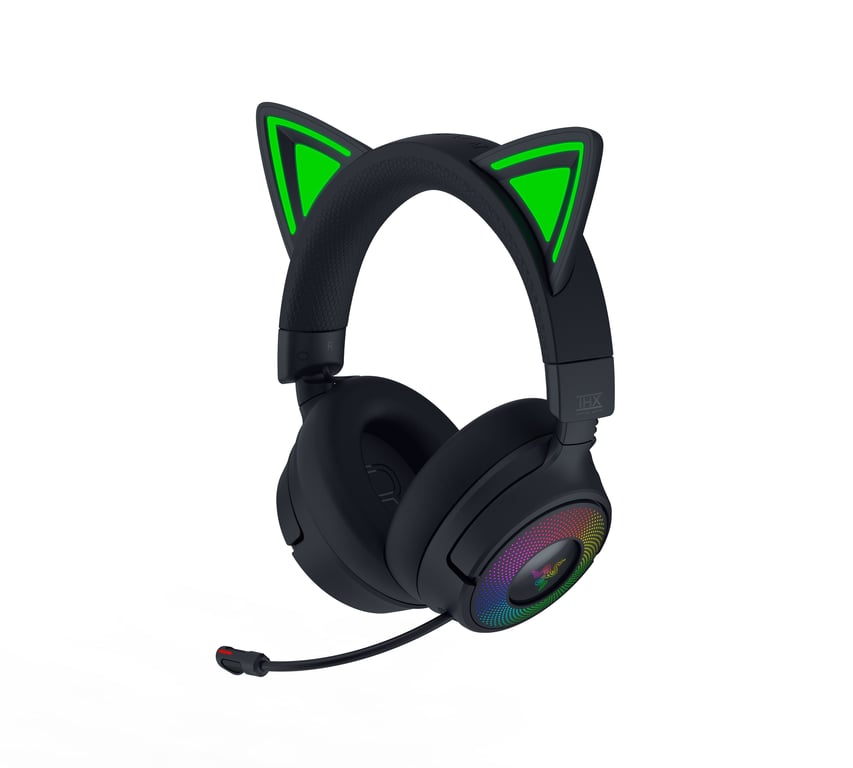 фото Наушники с микрофоном Razer Kraken Kitty V3 Pro Black (RZ04-05170300-R3M1)