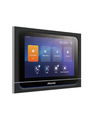 Akuvox X933H inteligentny dom - jednostka sterująca Czarny