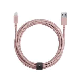 Native Union Belt Cable XL 3 m Rosa