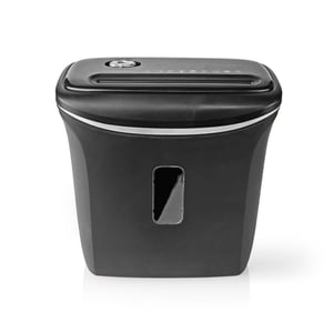 Nedis PASH120BKA4 niszczarka Rozdrabnianie taśmowe 22 cm Czarny