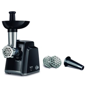 Tefal NE105838 Fleischwolf 1400 W Schwarz, Edelstahl