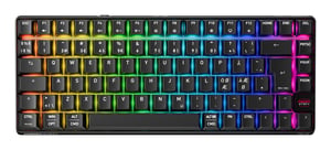 CHERRY XTRFY K33 Compact Wireless klawiatura Gaming USB + RF Wireless + Bluetooth QWERTY Skandynawia Czarny