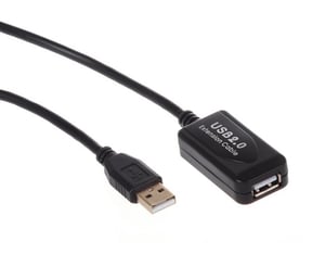 Maclean MCTV-757 USB 2.0 Cable, 10 m, USB A, Black