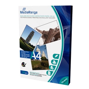 MediaRange MRINK108 fotopapper A4 vitt högblank