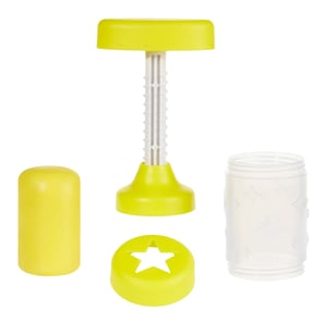 MGA Entertainment Wonder Factory Never Dry Dough Extruder - Yellow Modeling Dough 71 g Yellow 1 pc.