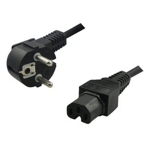 LogiLink CP105 Netzkabel, schwarz, 2 m, C13-Stecker, C15-Stecker