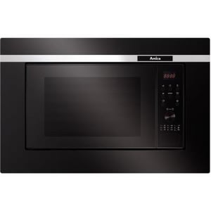 Amica AMGB20E1GB Schwarz Kombi-Mikrowelle Einbaugerät 20 l 700 W