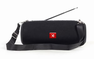 Gembird SPK-BT-17 bärbar högtalare / festhögtalare Bärbar stereohögtalare Svart 5 W