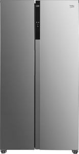 Beko GNO5322XPN Side-by-Side Refrigerator-Freezer, Freestanding, 532 L, Stainless Steel