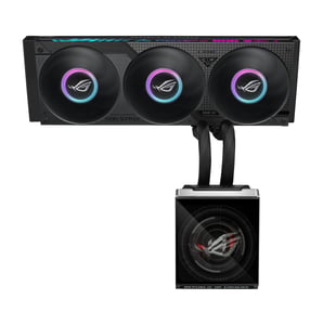 ASUS ROG Strix SLC IV 360 ARGB LCD CPU Liquid Cooling Kit 12 cm Black 1 pc.
