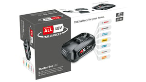 Bosch 1 600 A02 625 Akku/Ladegerät für Elektrowerkzeuge – Set aus Akku und Ladegerät