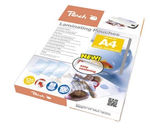 Peach PP525-02 Laminierfolie A4, 100 Stück.
