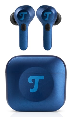 Teufel AIRY TWS Pro Wireless In-Ear Headset for Calls/Music via Bluetooth, Blue