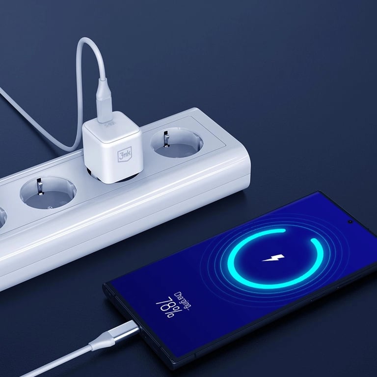 3MK Hyper Charger Uniwersalne Biały Prąd przemienny Szybkie ładowanie Wewnętrzna