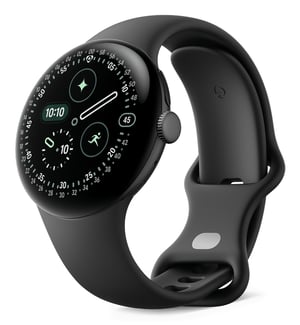 Google Pixel Watch 4 AMOLED 41 mm Cyfrowy Ekran dotykowy 4G Czarny Wi-Fi GPS