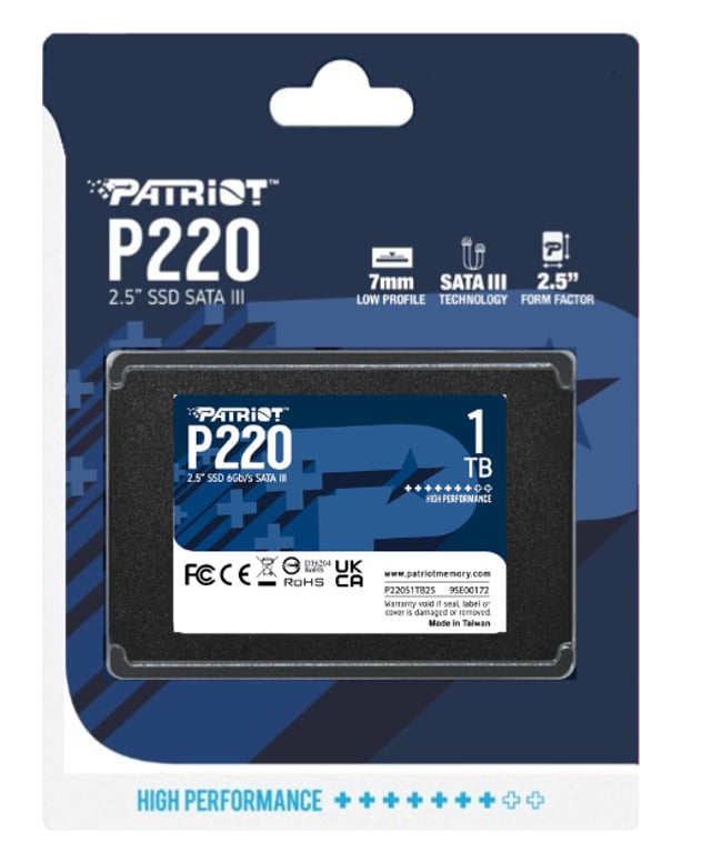 Patriot Memory P220 1TB 2.5" SATA III