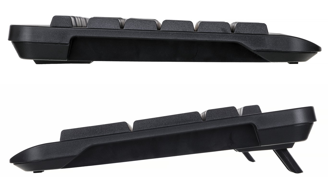 Activejet Klawiatura bezprzewodowa K-3807SW, zasilanie baterią 1x 1,5V AAA