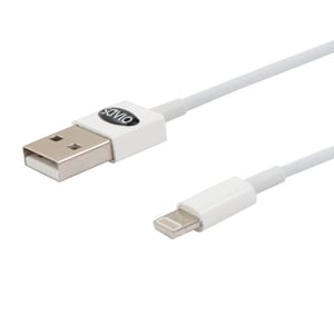 Savio CL-64 Lightning-Kabel 1 m Weiß