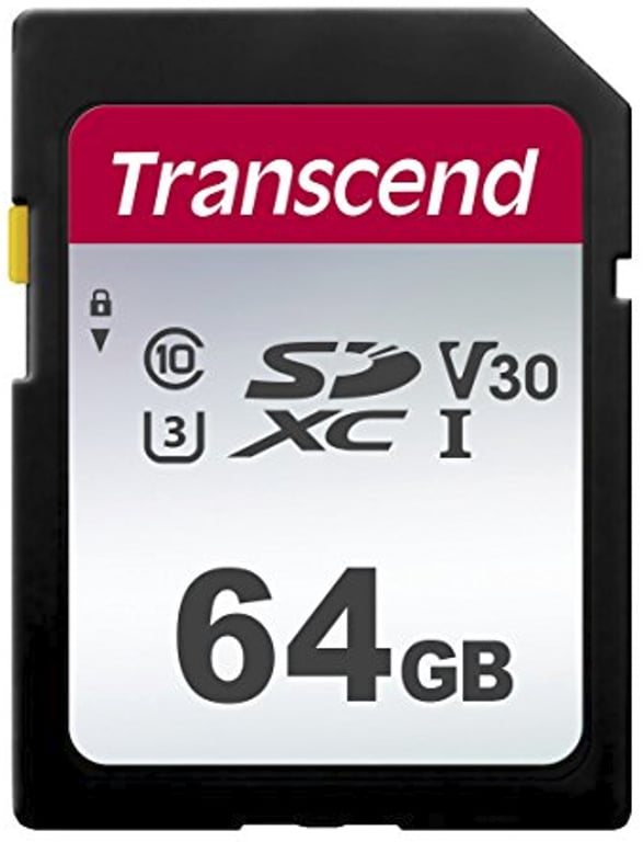 Transcend TS64GSDC300S pamięć flash 64 GB SDXC NAND Klasa 10