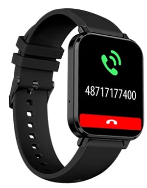 myPhone Watch LS 4,7 cm (1.85") IPS Cyfrowy 240 x 286 px Ekran dotykowy Czarny
