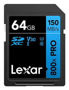 Lexar High-Performance 800xPRO 64 GB SDXC UHS-I Klasa 10