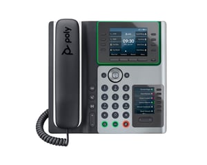 HP Poly Poly Edge E450 IP Phone with PoE support
