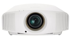 Sony VPL-VW590ES Standard-Projektor mit 1800 ANSI-Lumen, SXRD DCI 4K (4096 x 2160), 3D-kompatibel, Weiß