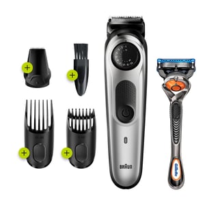 Braun All-in-One BT5260 Barttrimmer Akku 39,2 cm Nass & Trocken Grau
