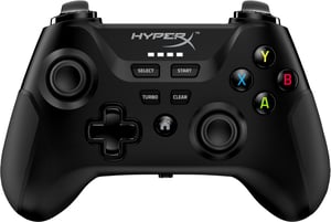 HyperX Clutch – kabelloser Gaming-Controller (schwarz) – Mobilgeräte und Computer
