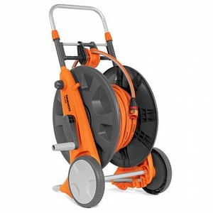 Daewoo DWR 2131 Handwagen mit Seilrolle, schwarz, orange