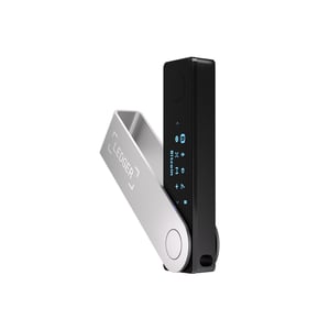 Ledger Nano X USB Flash Drive Hardware Wallet Black