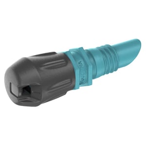 Gardena 13318-20 Drip Irrigator, Black, End-Mounted