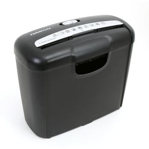 Omega ONP601S niszczarka Rozdrabnianie taśmowe 22 cm Czarny