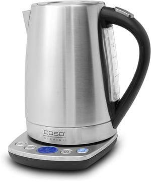 Caso WK 2200 vattenkokare 1,7 l 2200 W Svart, Rostfritt stål
