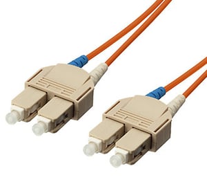 Equip 253323 InfiniBand-/Glasfaserkabel, 3 m, SC, orange