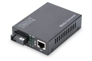 Digitus dubbelriktad gigabit-mediekonverterare, RJ45 / SC