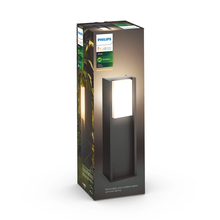Philips Hue White Zewnętrzna lampa postumentowa Turaco