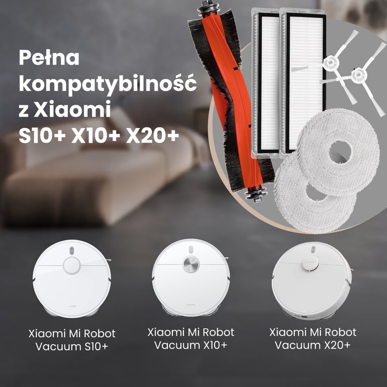 Extralink ZESTAW CZ??CI XIAOMI ROBOT VACUUM S10/X10