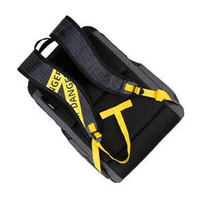 Rivacase Erebus 39,6 cm (15.6") Plecak Kamuflaż, Szary, Żółty