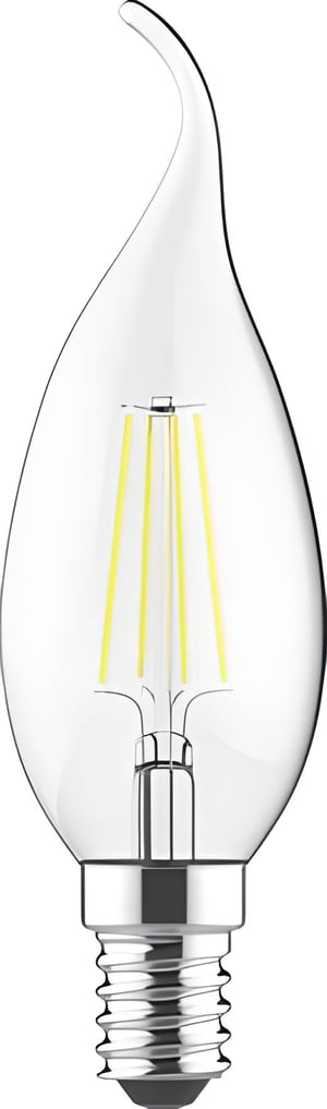 LEDURO 70312 lampa LED Bardzo ciepłe światło 3000 K 4 W E14 F