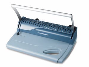GBC Multibind 208 Multifunction Binding Machine, 125 sheets. Blue