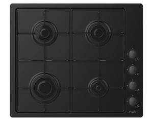 Candy Idea CHW6LBB Schwarz Einbau 60 cm Gas 4 Zonen