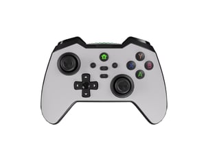 GENESIS Mangan 400 White Bluetooth Gamepad (Analog/Digital) for Android, Mac, Nintendo Switch, PC, and iOS