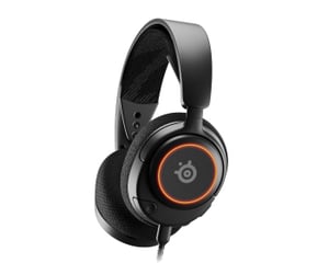 Steelseries Arctis Nova 3 Hörlurar med sladd, huvudbåge, gaming, USB Type-C, svart