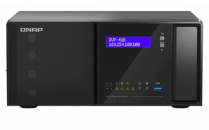 QNAP QVP-41B-8G-P Network Video Recorder (NVR) Black