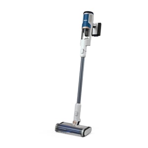 Shark BU1120EU Stabstaubsauger/elektrische Bürste Standstaubsauger 2 w 1 Batterie, trocken, ohne Beutel 0,42 l 75 W Blau, Weiß